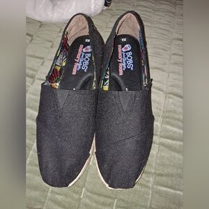 Skechers BOBS memory foam BLACK 8W Espadrilla.
